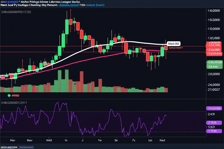 SHIB/USDT 交易平台图表